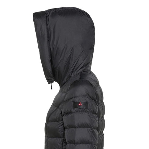 Piumino Donna lungo semi opaco Nero Peuterey- Francavilla Moda